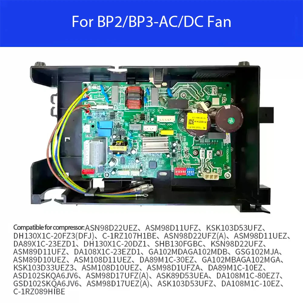 New BP2 BP3 Fully Compatible Universal PCB Outdoor Unit Control Board For Midea Air Conditioner General Conditioning Parts