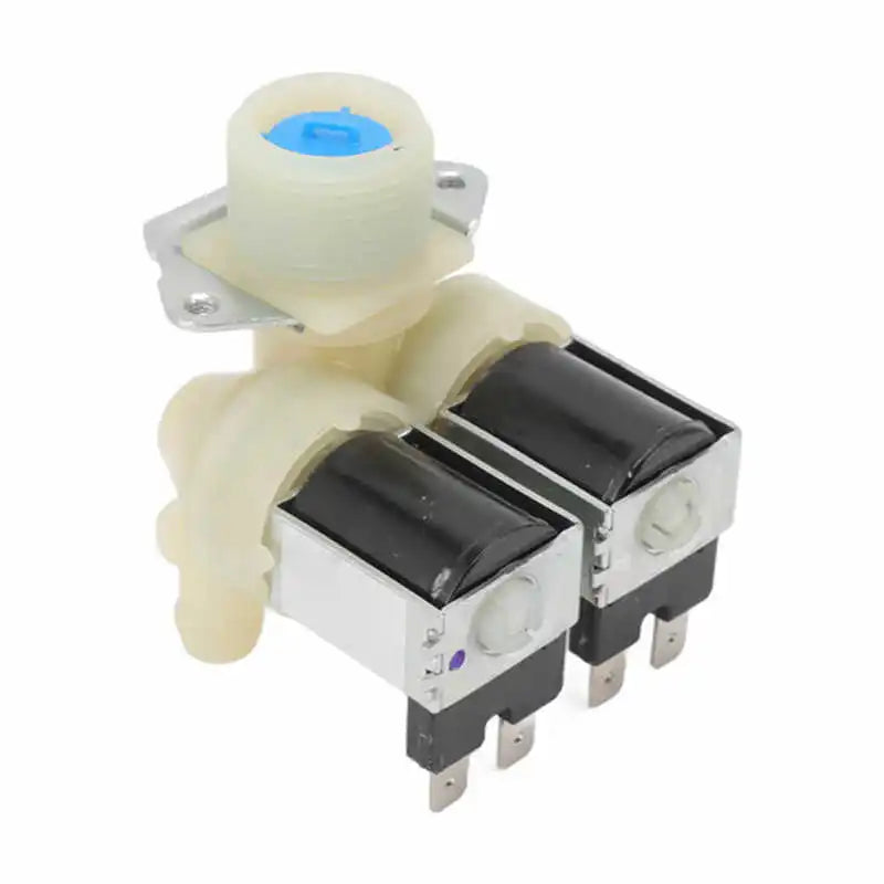 8. Washing Machine Water Valve Dual Heads Magnetic Inlet Valve for  Cylinder Washing Machine FPS180A 220‑240V