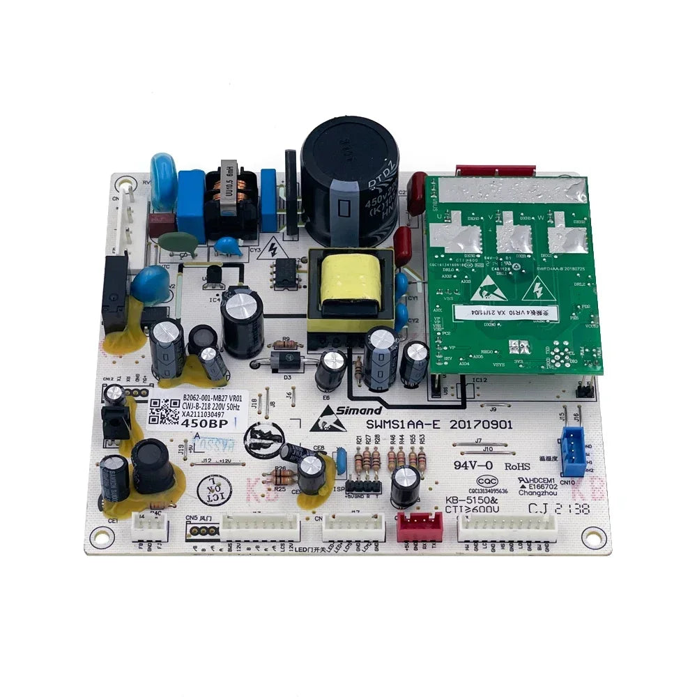 New BCD-456WGP Circuit PCB B2062-001-MB27 For Skyworth  Refrigerator Control Board Fridge Motherboard Freezer Parts